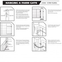 13789 - FG20 Drop Latch installation instruction